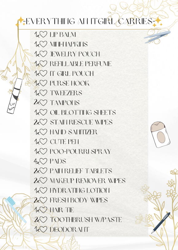 ItGirl Essentials Pouch